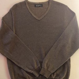 St. Croix Shop Mens Tan Sweater. (M)